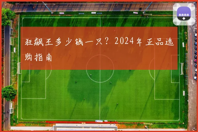 狂飙王多少钱一只？2024年正品选购指南