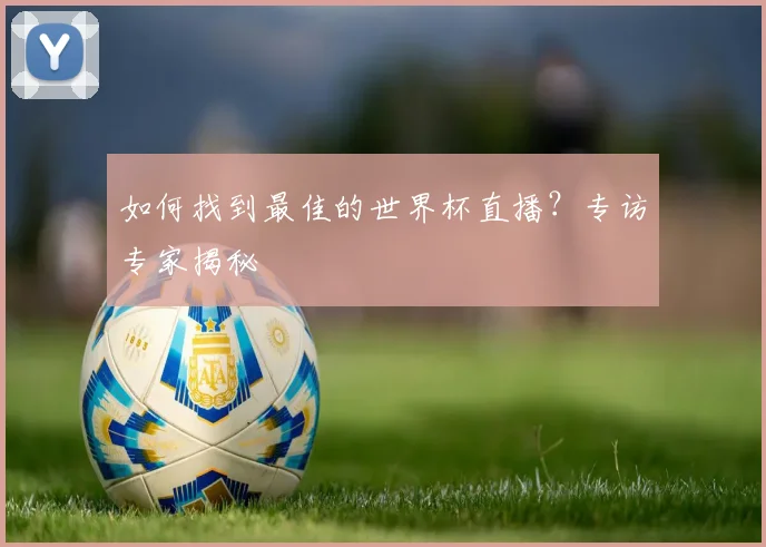 如何找到最佳的世界杯直播？专访专家揭秘